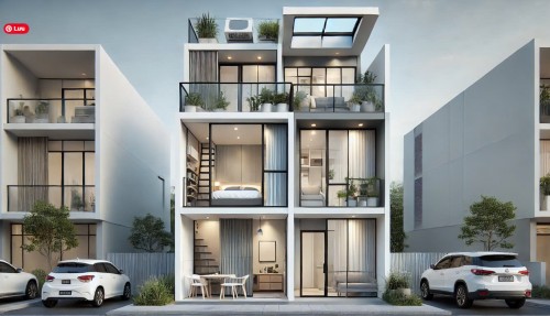 Bản Vẽ Thiết Kế Nhà 2 Tầng Vừa Ở Vừa Kinh Doanh Đẹp