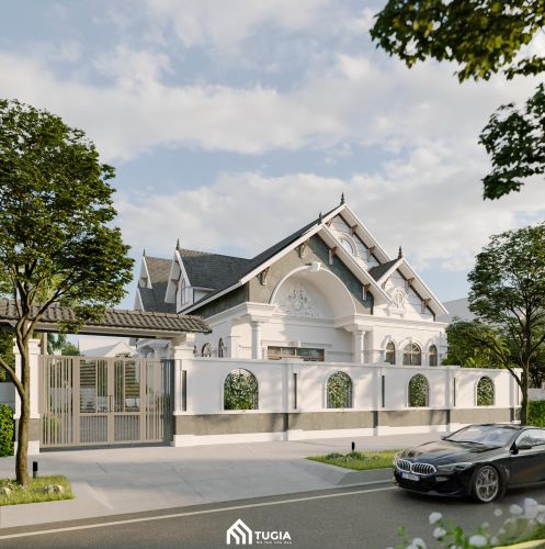 bản vẽ thiết kế nhà ống 3 tầng mái bằng huyện An Lão