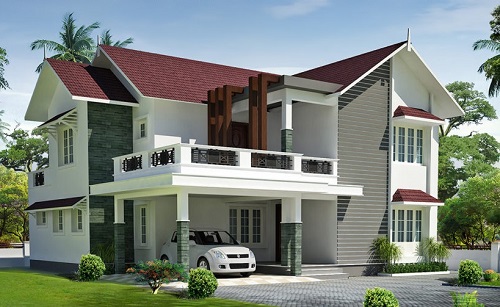 Bản vẽ thiết kế nhà cấp 4 mái thái