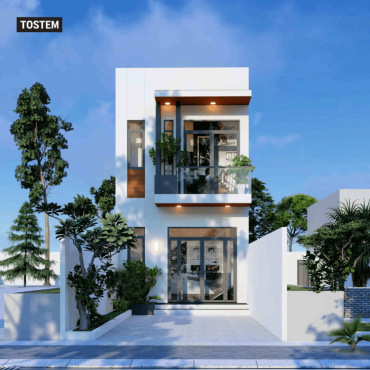 bản vẽ thiết kế nhà vuông mới quận Lê chân