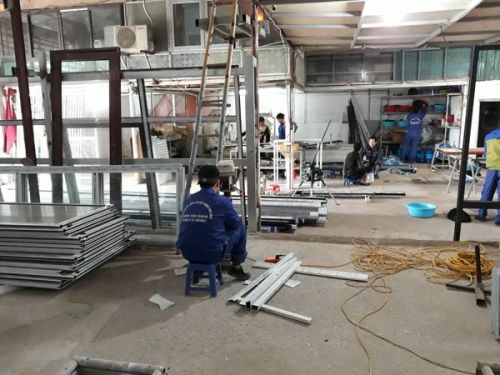 Sửa Chữa Cửa Nhôm kính bị hỏng tại khu công nghiệp nhật bản hải phòng