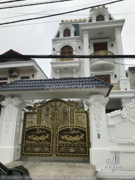 bản vẽ thiết kế nhà vuông mái thái mới