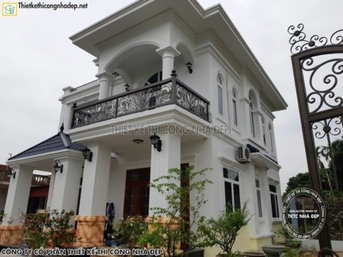 bản vẽ thiết kế nhà ống 3 tầng mái bằng huyện Tiên Lãng