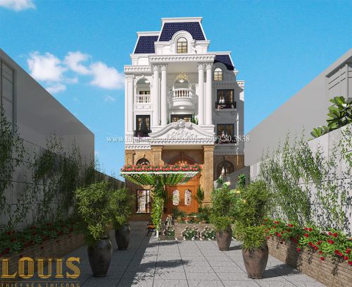 bản vẽ thiết kế nhà vuông quận kiến an