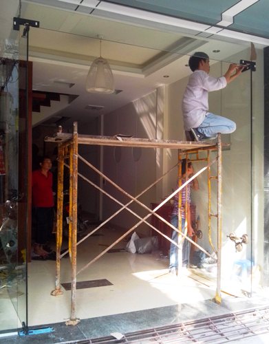 Sửa cửa nhôm tại khu công nghiệp