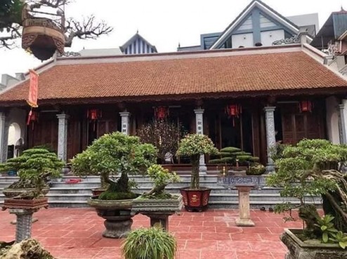 bản vẽ thiết kế nhà thờ tổ