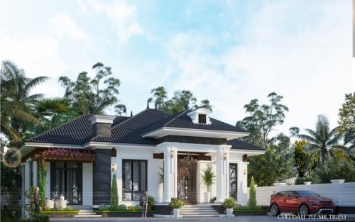 Bản Vẽ Thiết Kế Nhà Ống Có Sân Vườn tứ kỳ