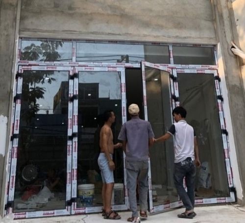 Sửa cửa nhôm kính bị khó mở tại Hải Phòng