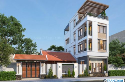 Bản Vẽ Thiết Kế Nhà Cấp 4 Kiểu Chữ L