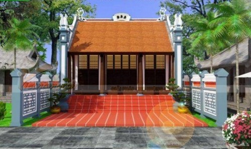 Bản Vẽ Thiết Kế Nhà Thờ Tổ Cổ Điển Đẹp