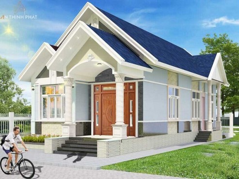 thiết kế nhà vừa ở vừa kinh doanh hiện đại