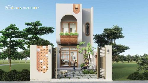 Bản Vẽ Thiết Kế Nhà Vuông Hiện Đại Dương Kinh