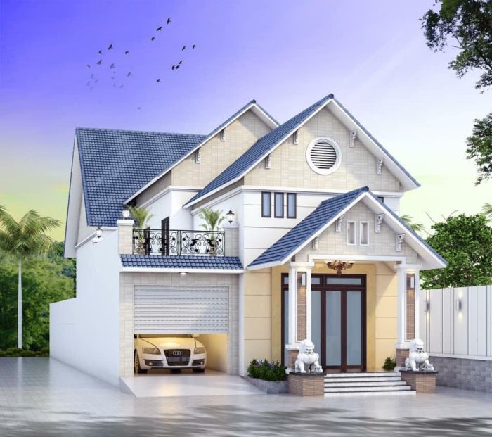 Mẫu nhà đẹp tại quận Hồng Bàng mới