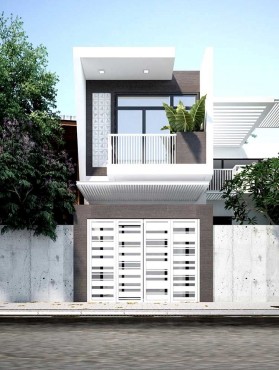 Mẫu Nhà Cấp 4 Mặt Tiền Kinh Doanh Đẹp