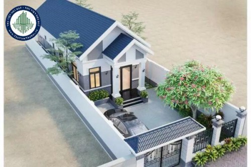 Mẫu Nhà Cấp 4 Có 2 Mặt Tiền Kinh Doanh