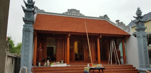 Bản Vẽ Thiết Kế Nhà Ngói 2 Gian