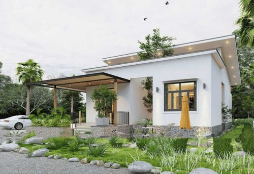 Thiết Kế Nhà Ống 2 Tầng Đẹp kinh môn