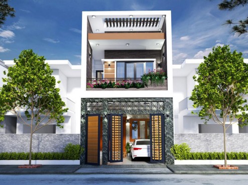 Bản Vẽ Thiết Kế Nhà Kinh Doanh Cấp 4 Đẹp