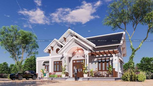 Bản Vẽ Thiết Kế Nhà Ống Cổ Điển an dương