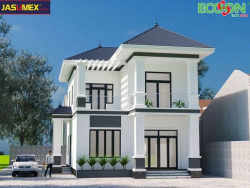 Bản Vẽ Thiết Kế Nhà Phong Cách Cổ Điển thủy nguyên