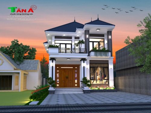 bản vẽ thiết kế nhà cho thuê quận An Dương