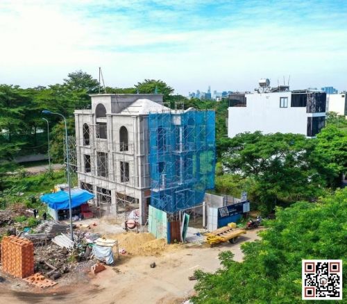 Bản Vẽ Thiết Kế Nhà Ống Cổ Điển mới hồng bàng