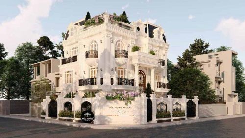 Bản Vẽ Thiết Kế Nhà Vuông Có Hồ Bơi mới hải an