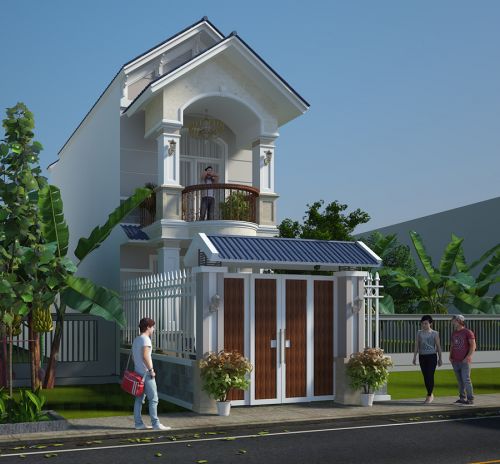 Bản Vẽ Thiết Kế Nhà Vuông Mới Cấp 4 Đẹp tứ kỳ