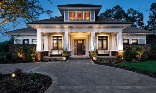 Thiết Kế Nhà Vuông Hiện Đại đồ sơn