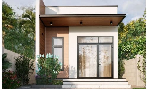 Bản vẽ thiết kế nhà phố an dương