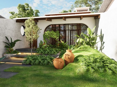 Bản Vẽ Thiết Kế Nhà Vuông Mái Thái Đẹp