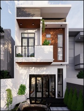 bản vẽ thiết kế nhà vuông tại quận Hải An