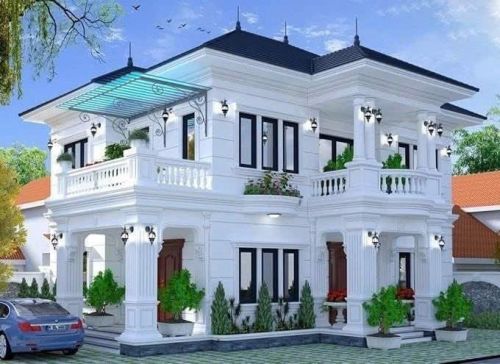 Bản Vẽ Thiết Kế Nhà Cấp 4 Có Sân Vườn Đẹp tứ kỳ