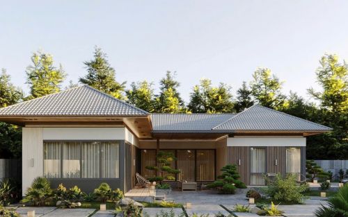 Bản Vẽ Thiết Kế Nhà Ống 2 Mặt Tiền 2 Tầng tân trường